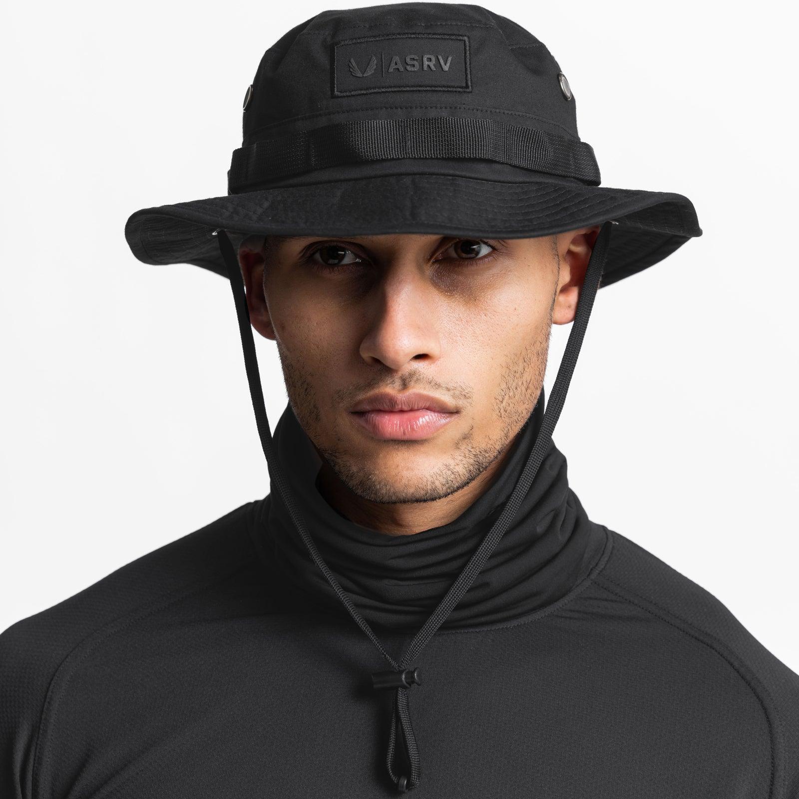 0549. Vented Boonie Hat - Black Product Image