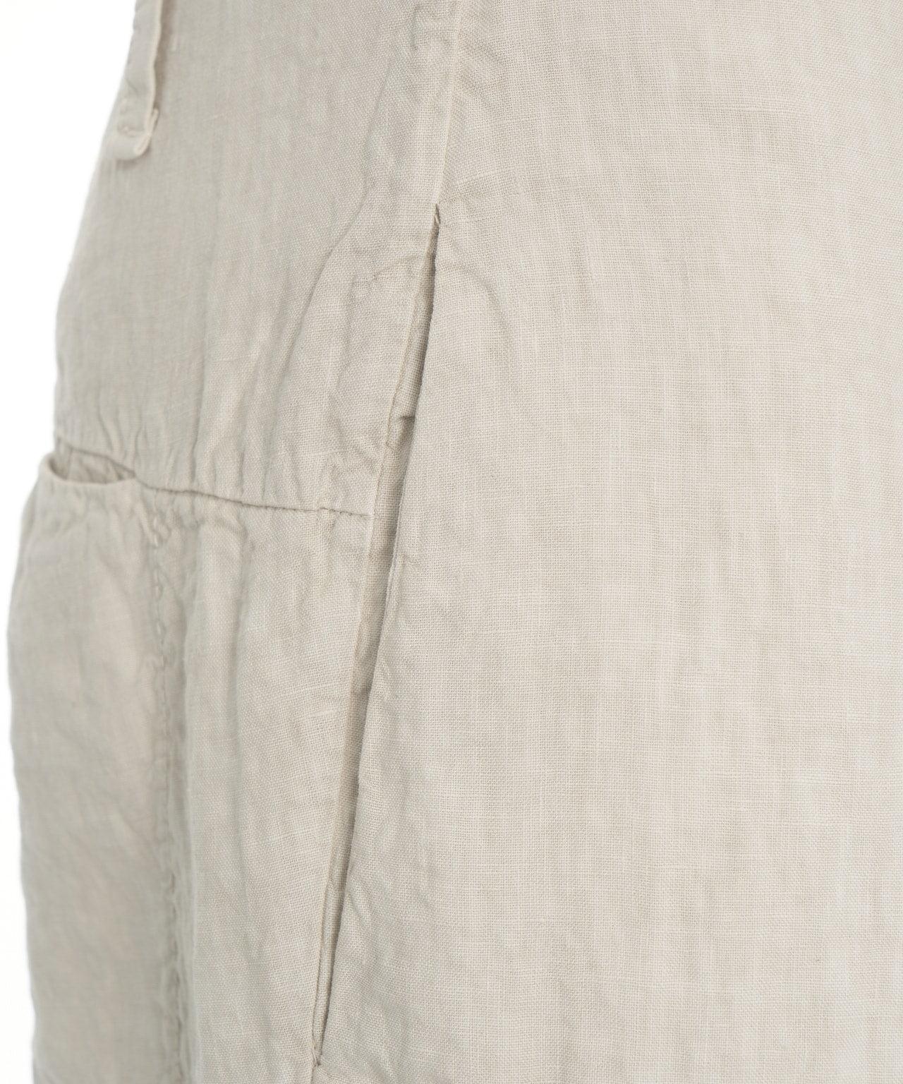 Wide leg linen trousers Product Image