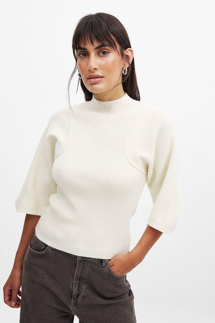 Knitted Turtle Neck Sweater Product Image