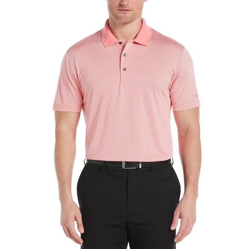 Mens Grand Slam Off Course Championship Striped Golf Polo Product Image