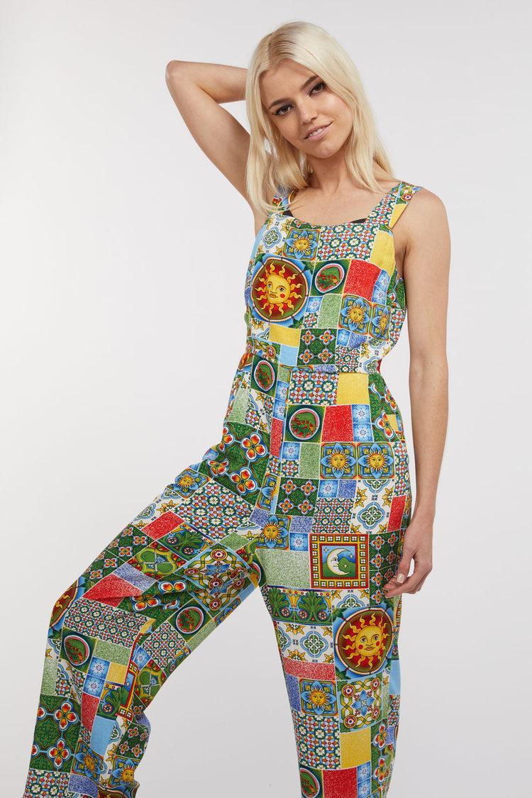 Majolica Viscose Jumpsuit Product Image