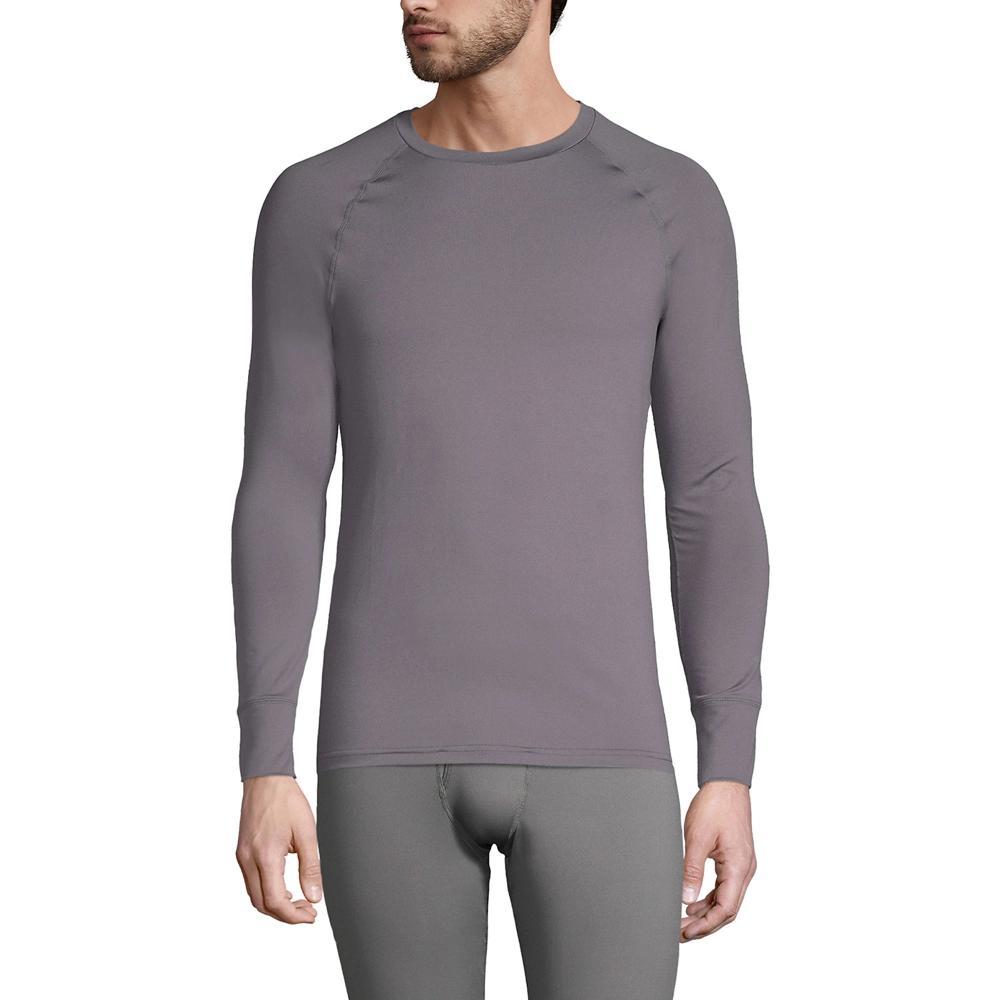 Lands' End Men's Stretch Thermaskin Long Underwear Crew Base Layer Product Image