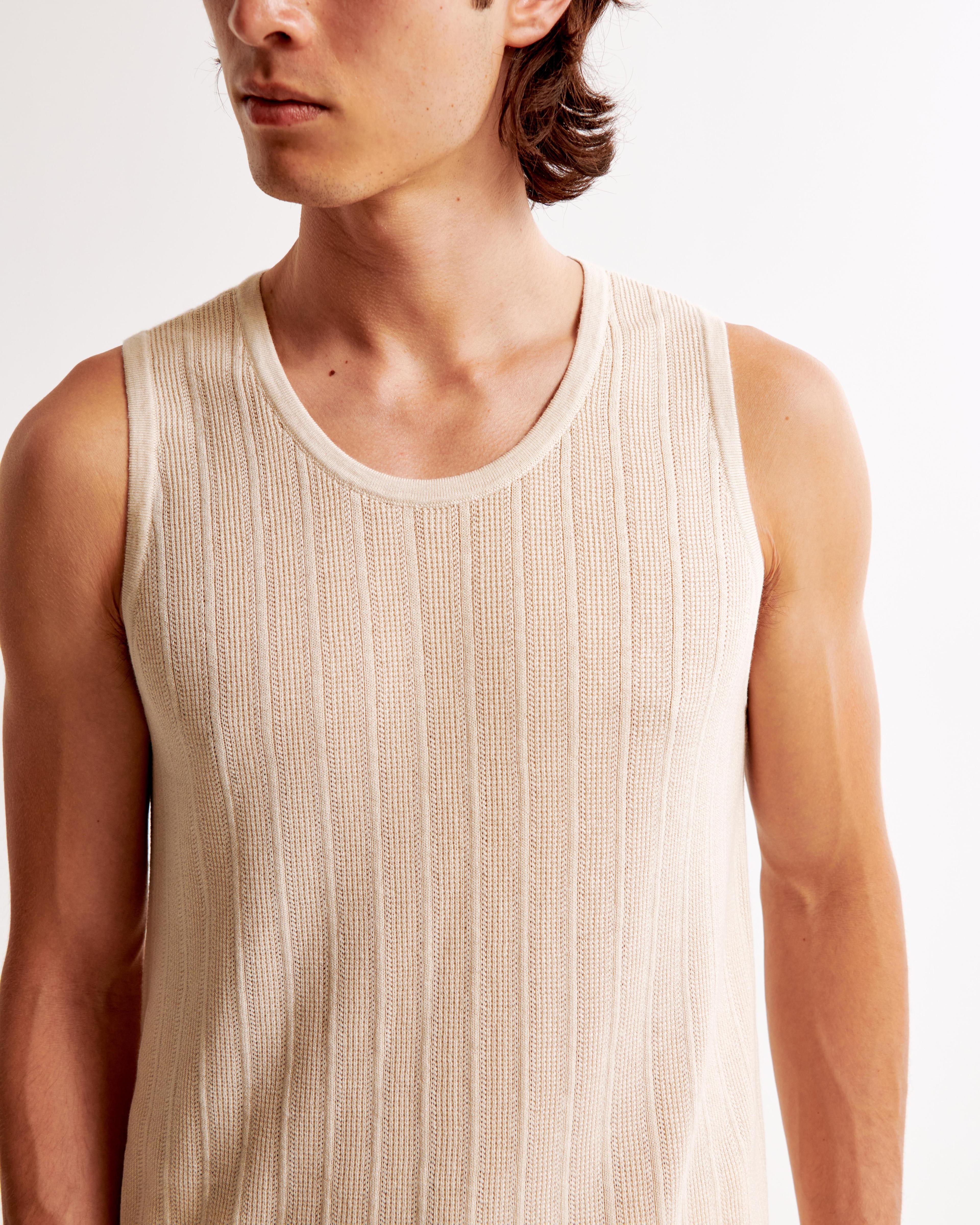 Pima Cotton Stitch Layering Tank Product Image