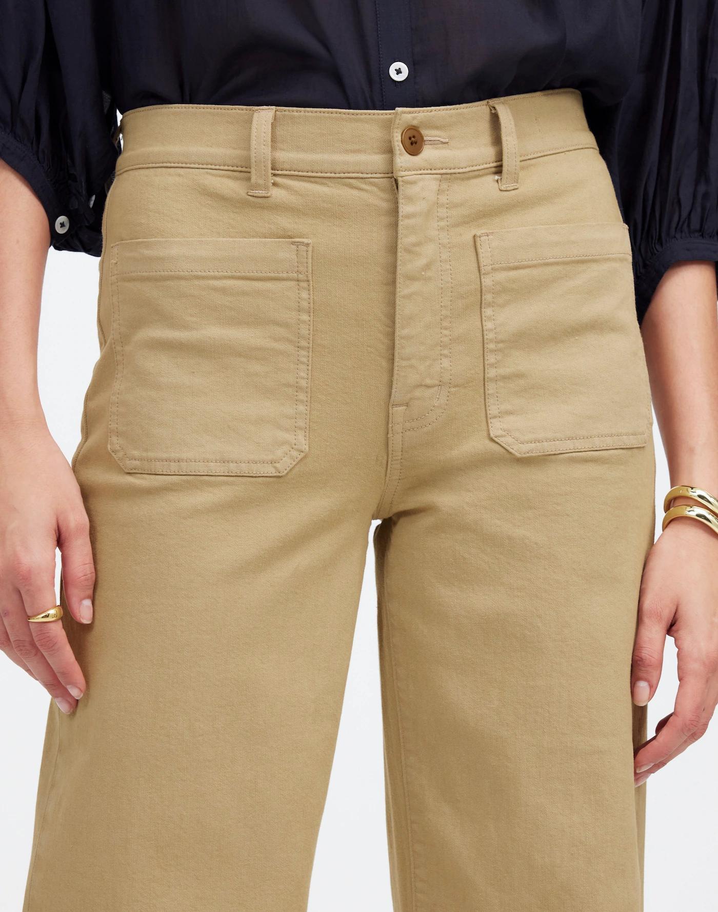 The Emmett Wide-Leg Pant: Patch Pocket Edition Product Image