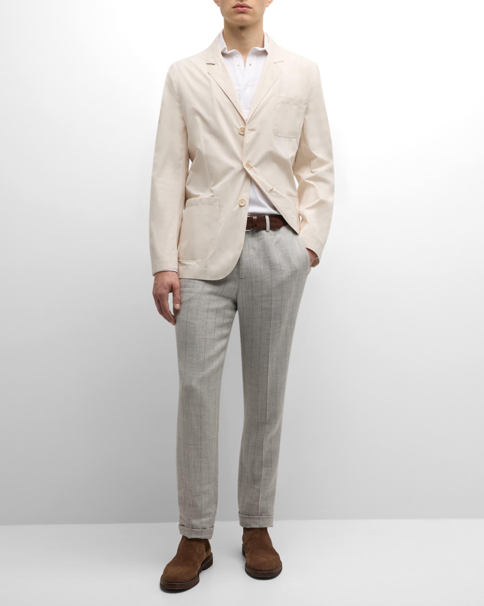 Men's 3-Pocket Single-Breasted Blazer Product Image