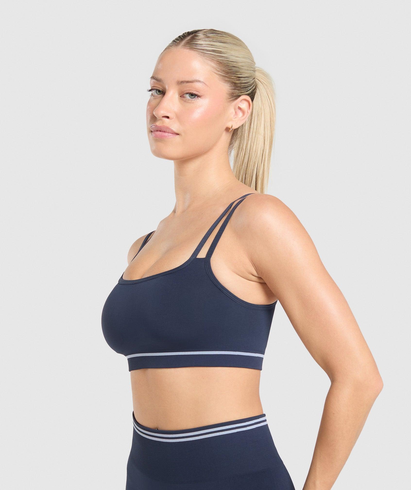 Contrast Seamless Sports Bra Product Image