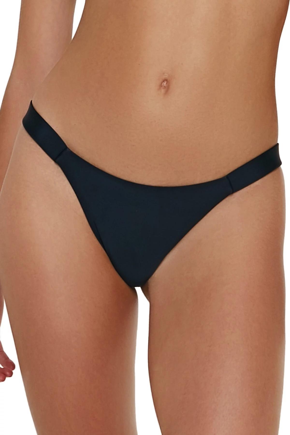 Womens Solid Fany Ruched Bikini Bottom Product Image