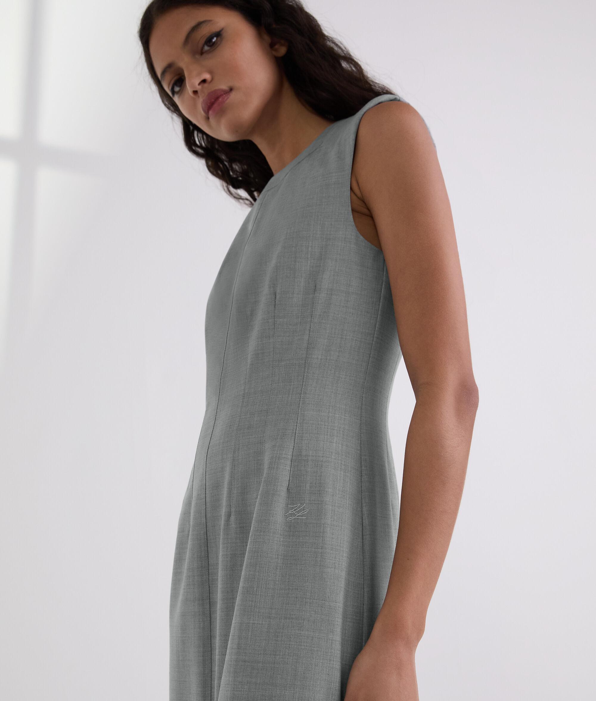 TAILORED WOOL-BLEND DRESS Product Image