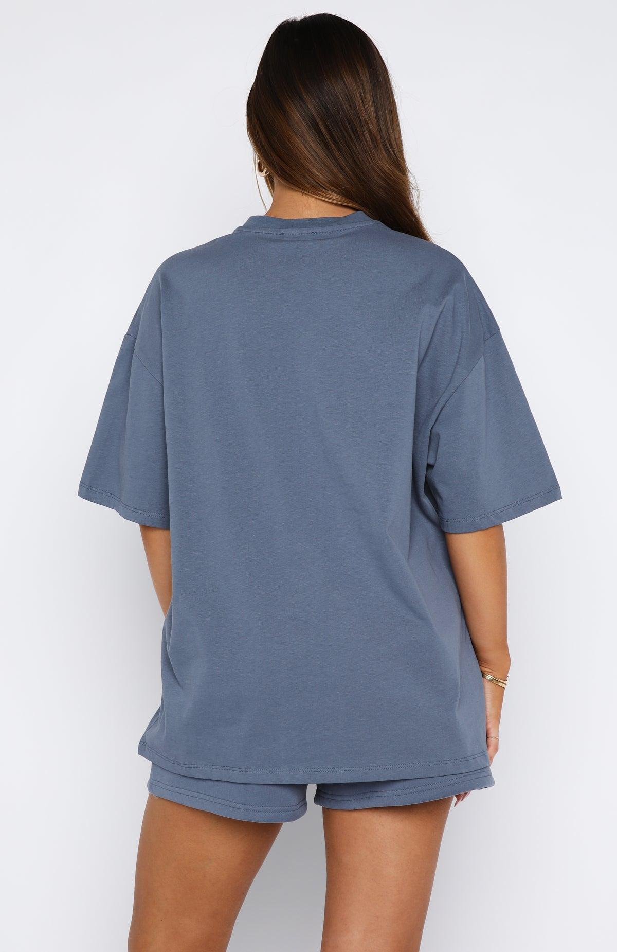 Offstage Oversized Tee Ocean Product Image