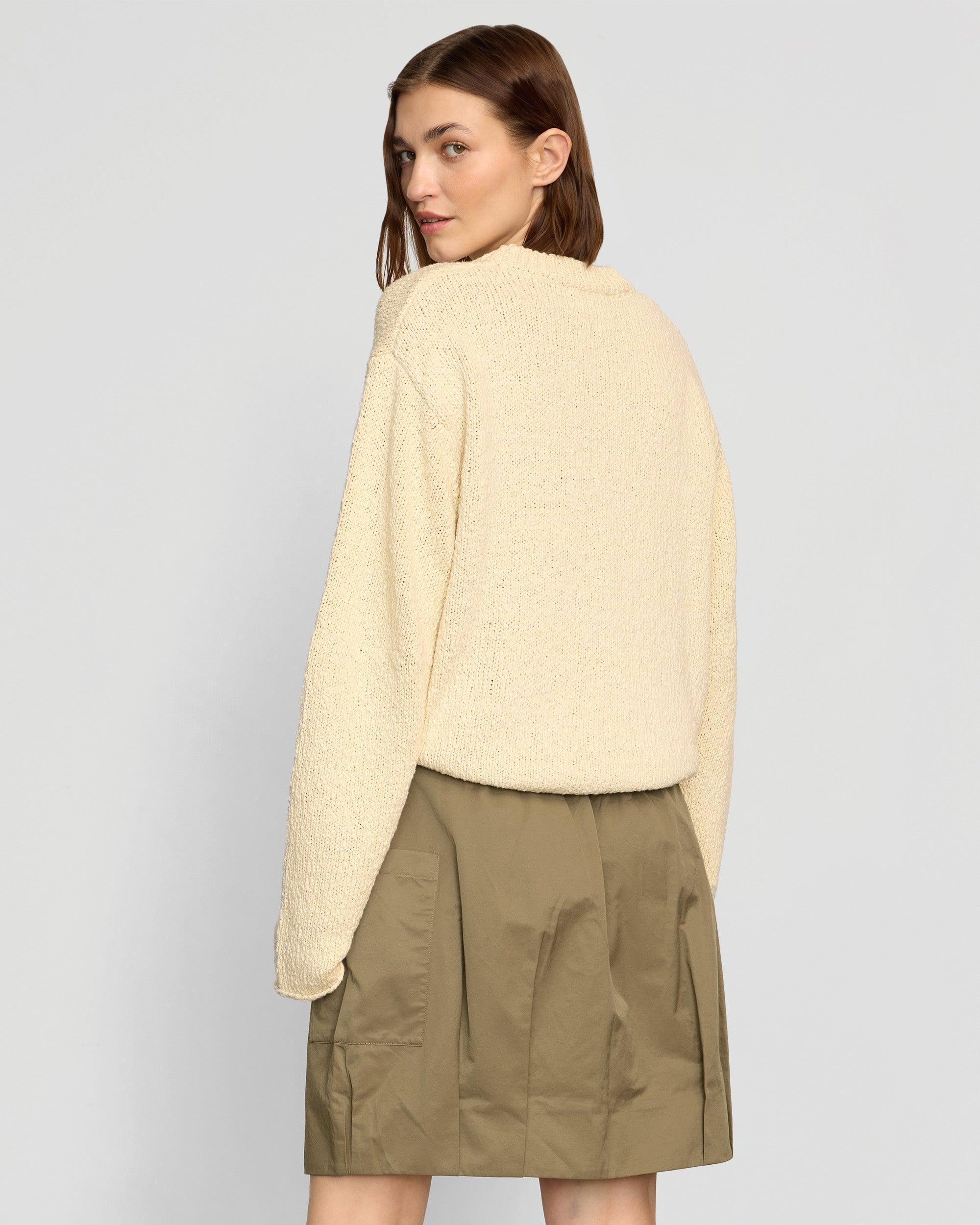 Sonya Textured Organic Cotton Sweater Product Image