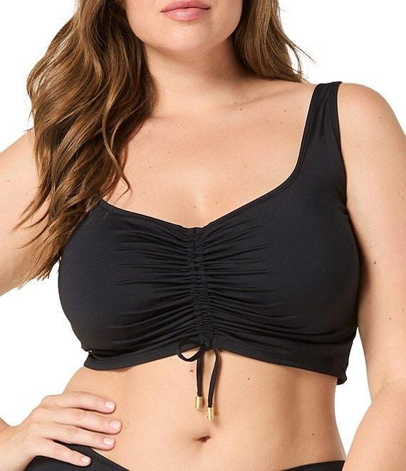 Coco Reef Solid Serene V-Front High Waist Skirted Swim Bottom Product Image