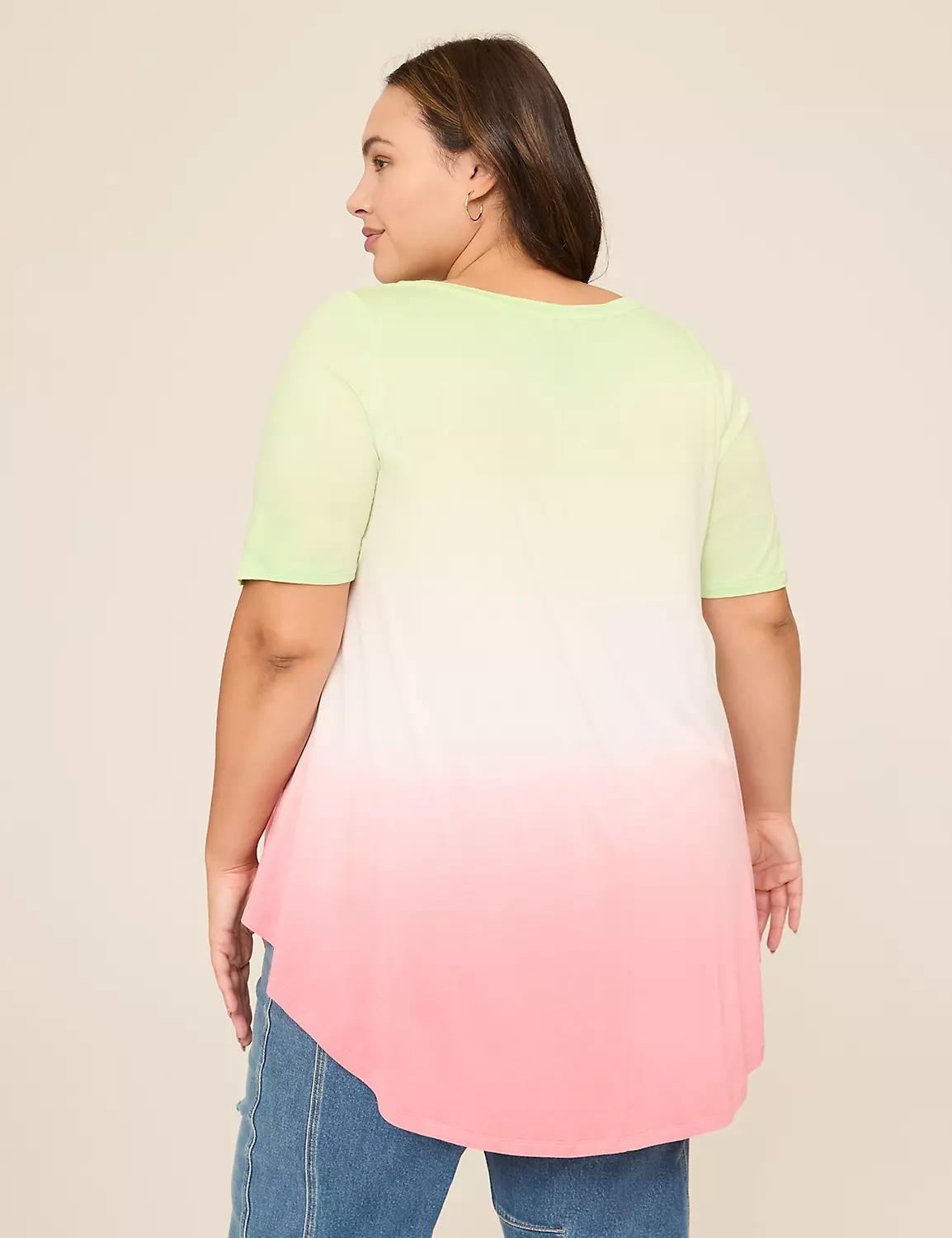 Max Swing Perfect Sleeve Boatneck Tee Product Image