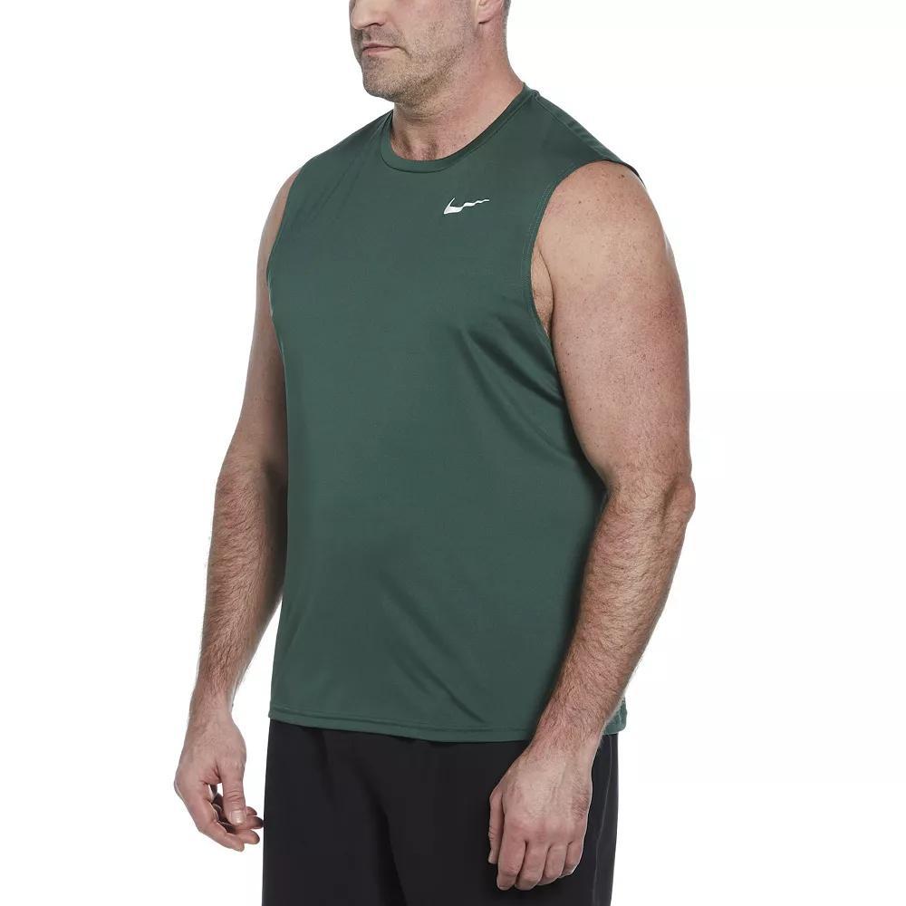 Big & Tall Nike Dri-FIT UPF 40+ Essential Sleeveless Hydroguard Swim Tee, Men's, Size: Large Tall, Dusty Cactus Product Image