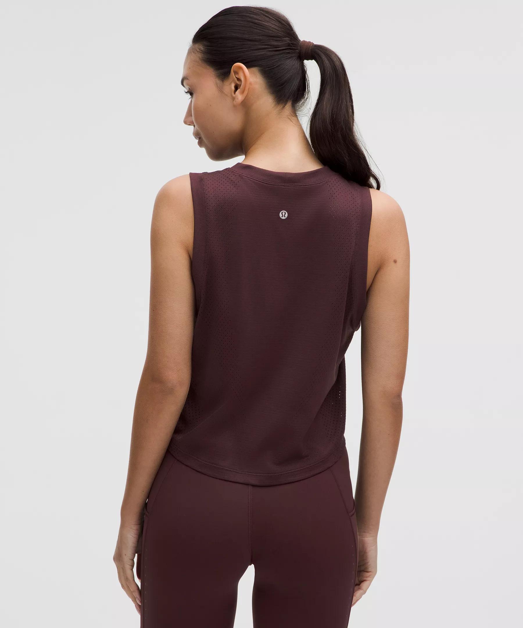 Swiftly High-Low Cropped Tank Top Product Image