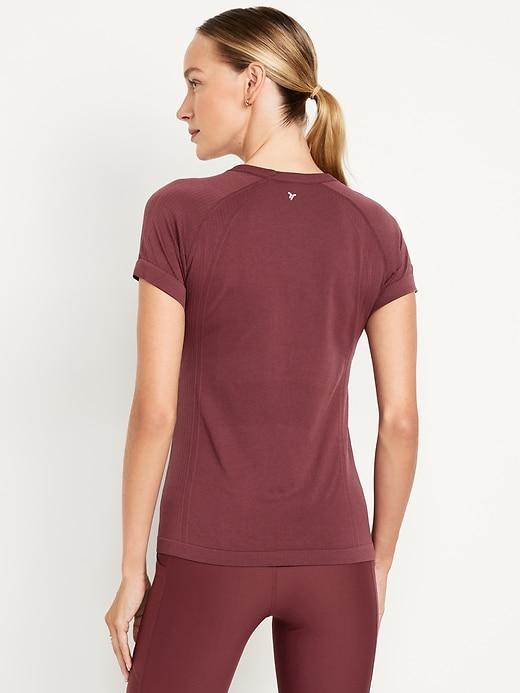 Fitted Seamless T-Shirt Product Image