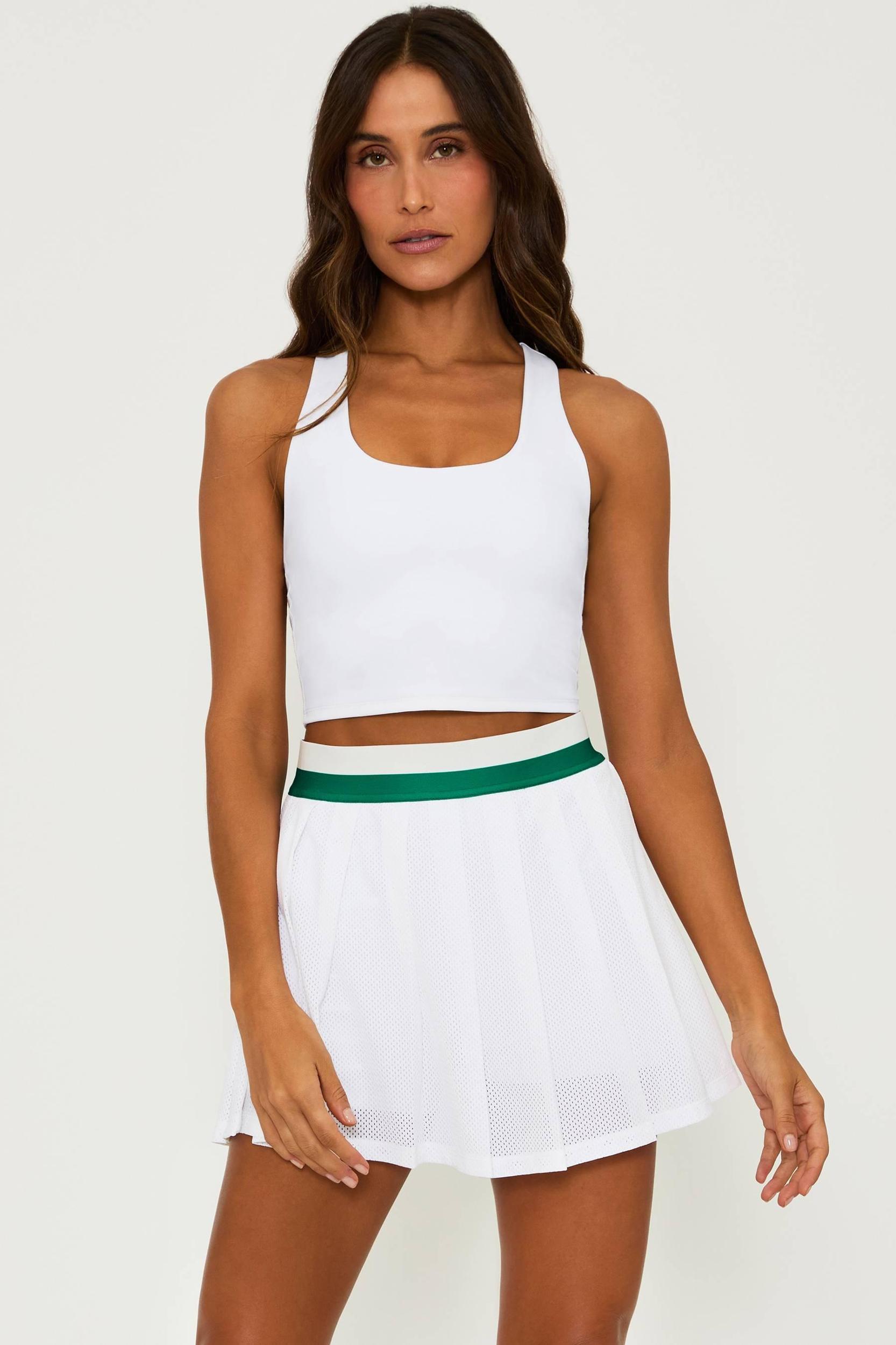 Yara Top Courtside White Matte Product Image