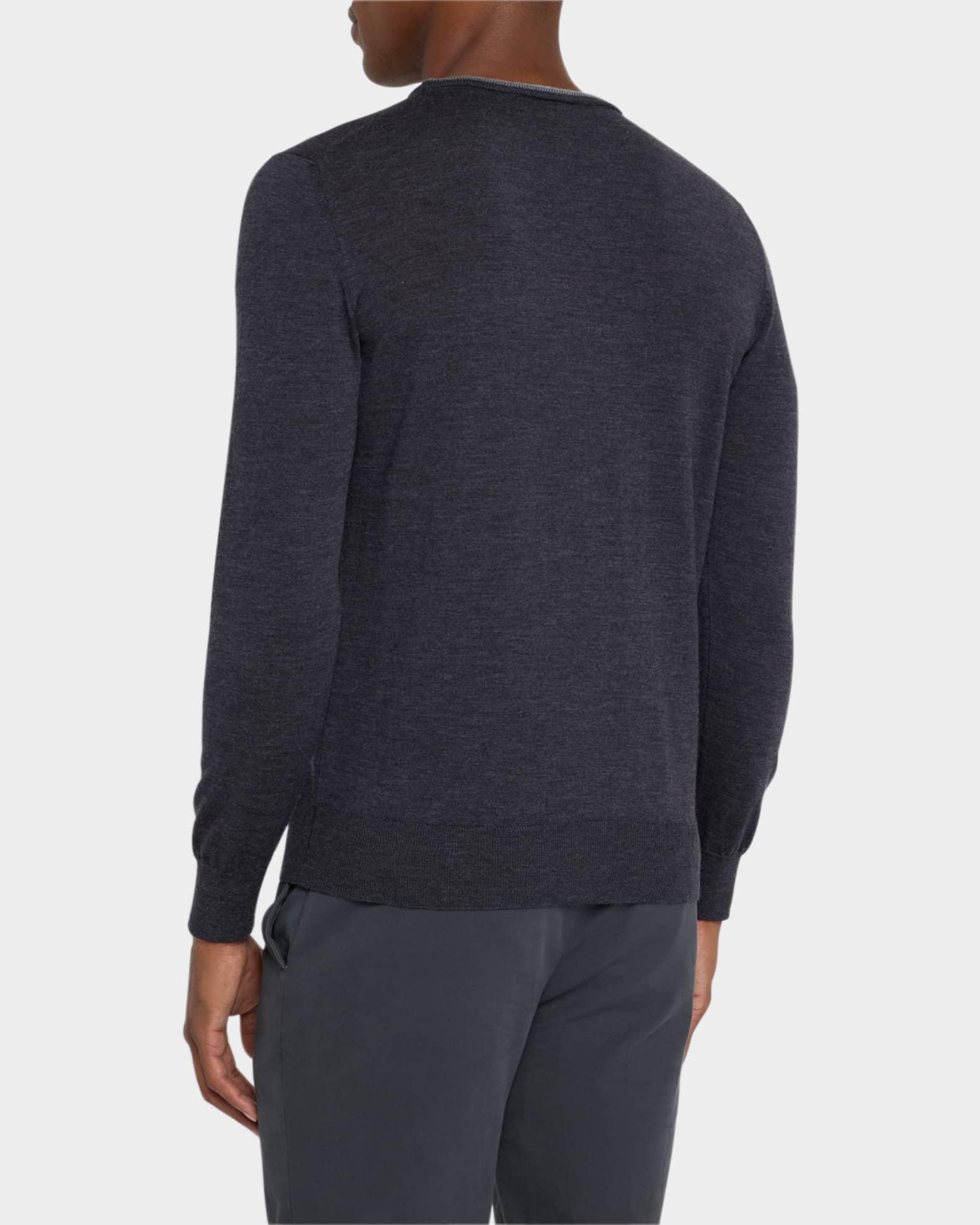 Men's Wool Tipped Crewneck Sweater Product Image