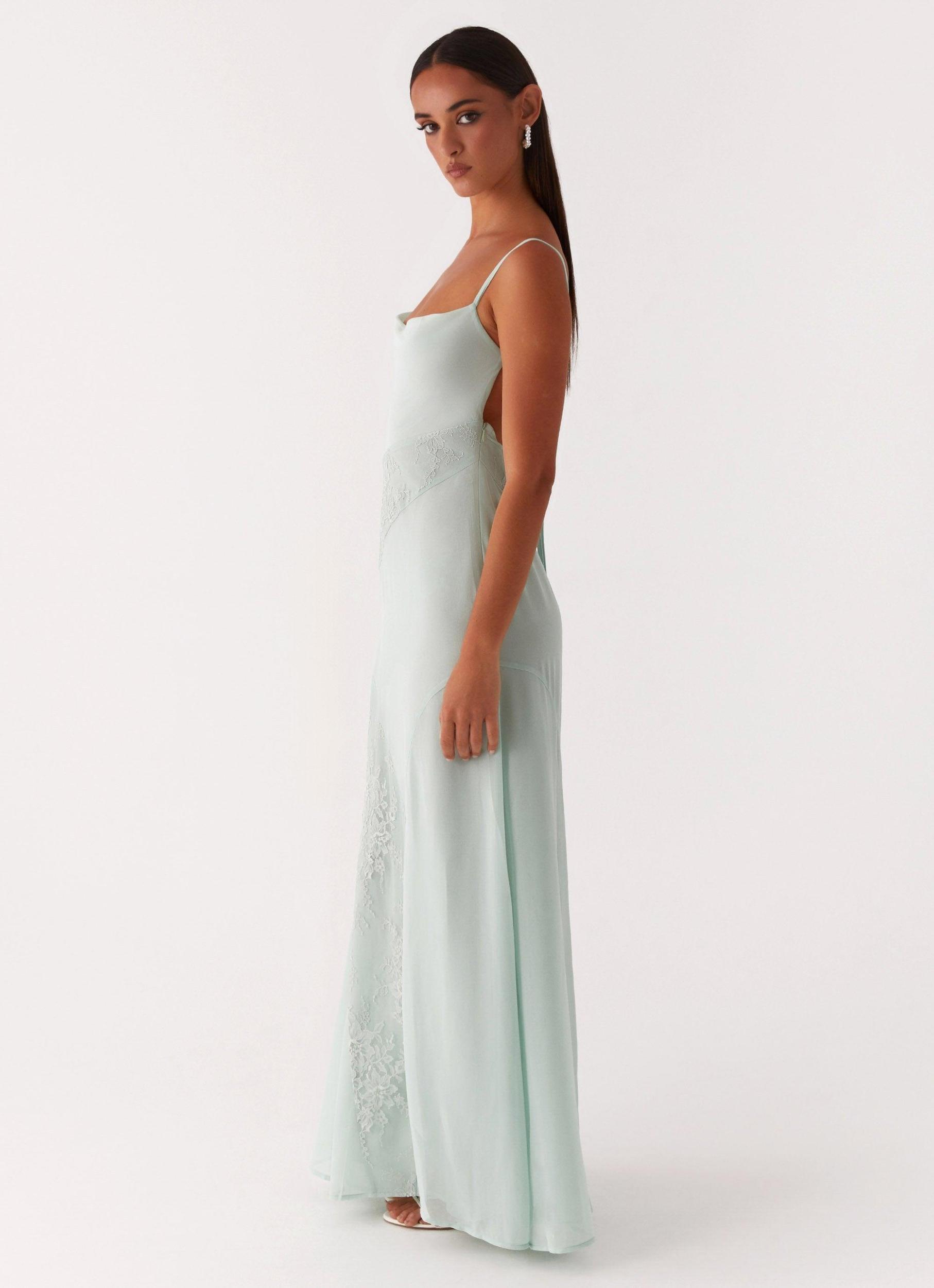Gabriana Maxi Dress - Sage Product Image