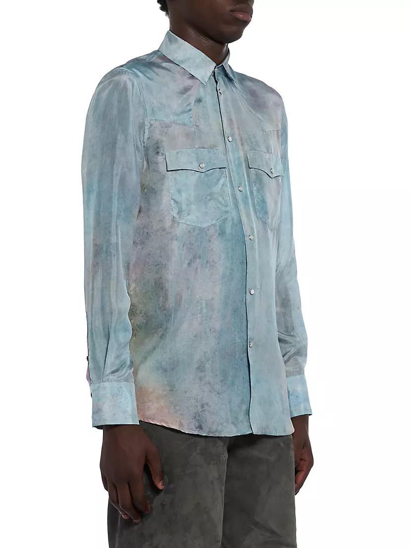 Matthew Abstract Long-Sleeve Shirt Product Image