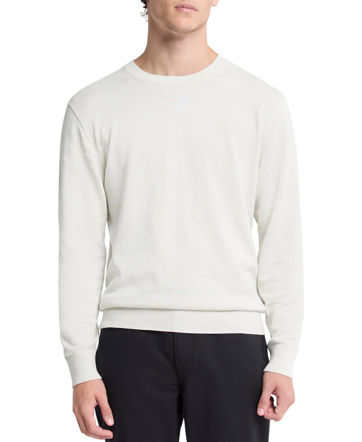 Calvin Klein Mens Long Sleeve Supima Cotton Crewneck Sweater Product Image