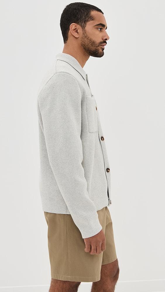 Les Deux Fischer Cotton Milano Overshirt | Shopbop Product Image