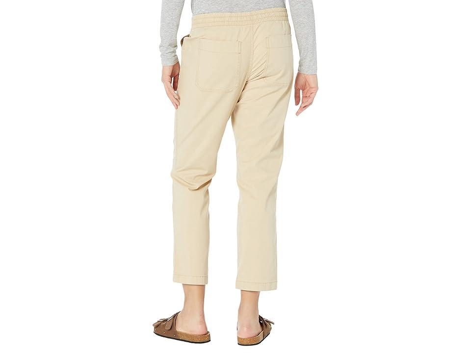 L.L.Bean Lakewashed Chino Pull-On Pants Ankle (Boulder) Women's Casual Pants Product Image