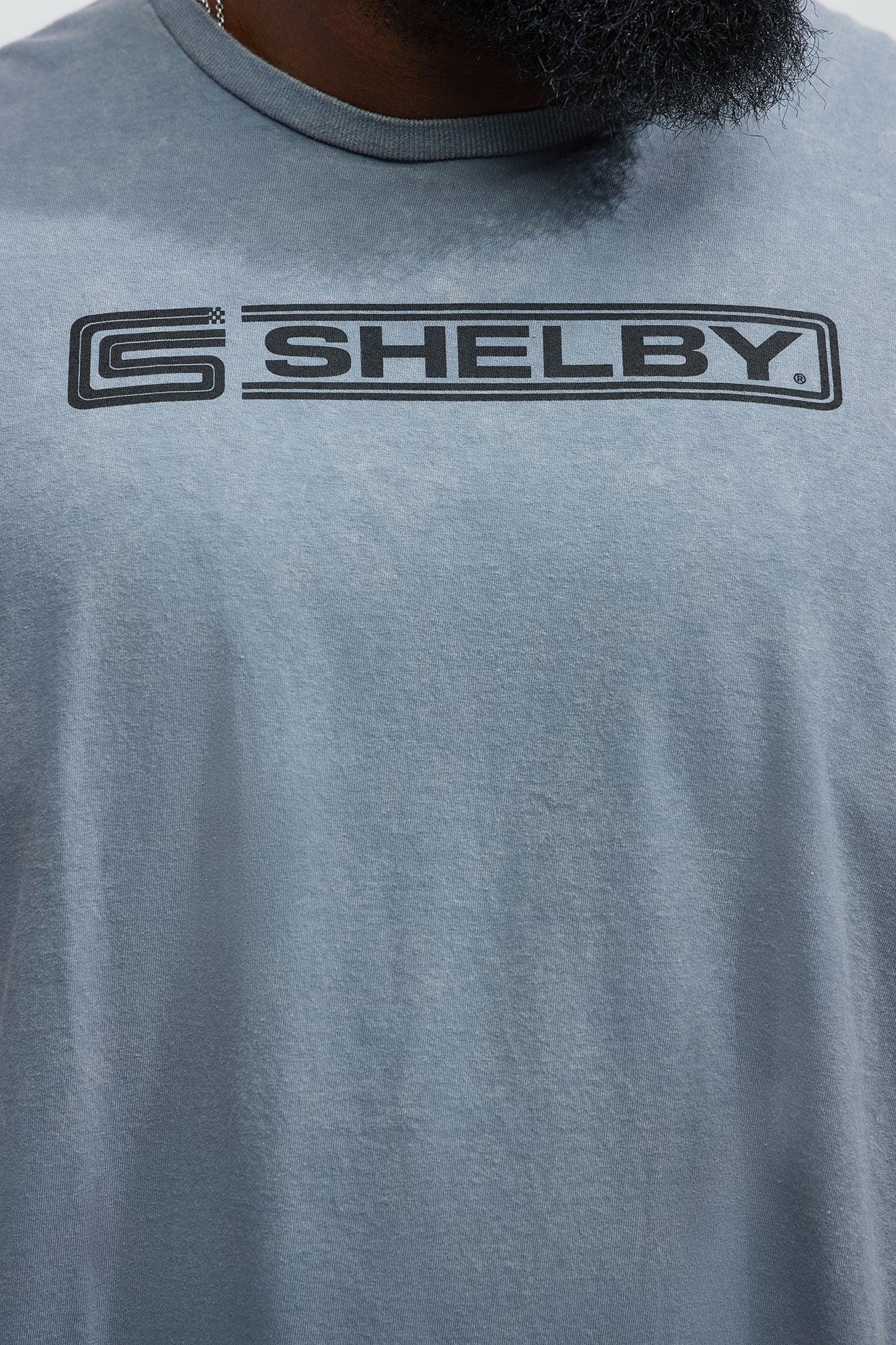 Shelby Mustang Short Sleeve Tee - Grey Product Image