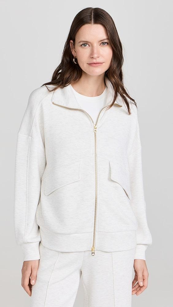 Varley Garcia Zip Through Sweatshirt | Shopbop Product Image