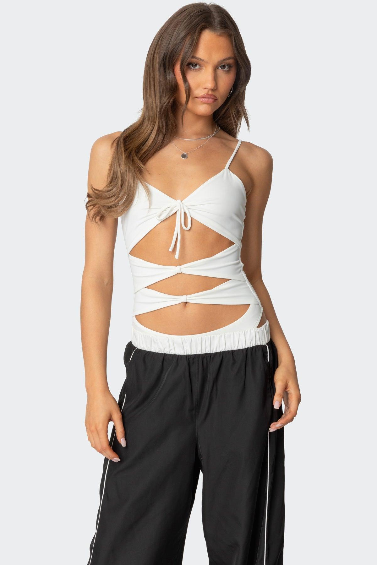 Serene Cut Out Bodysuit Product Image