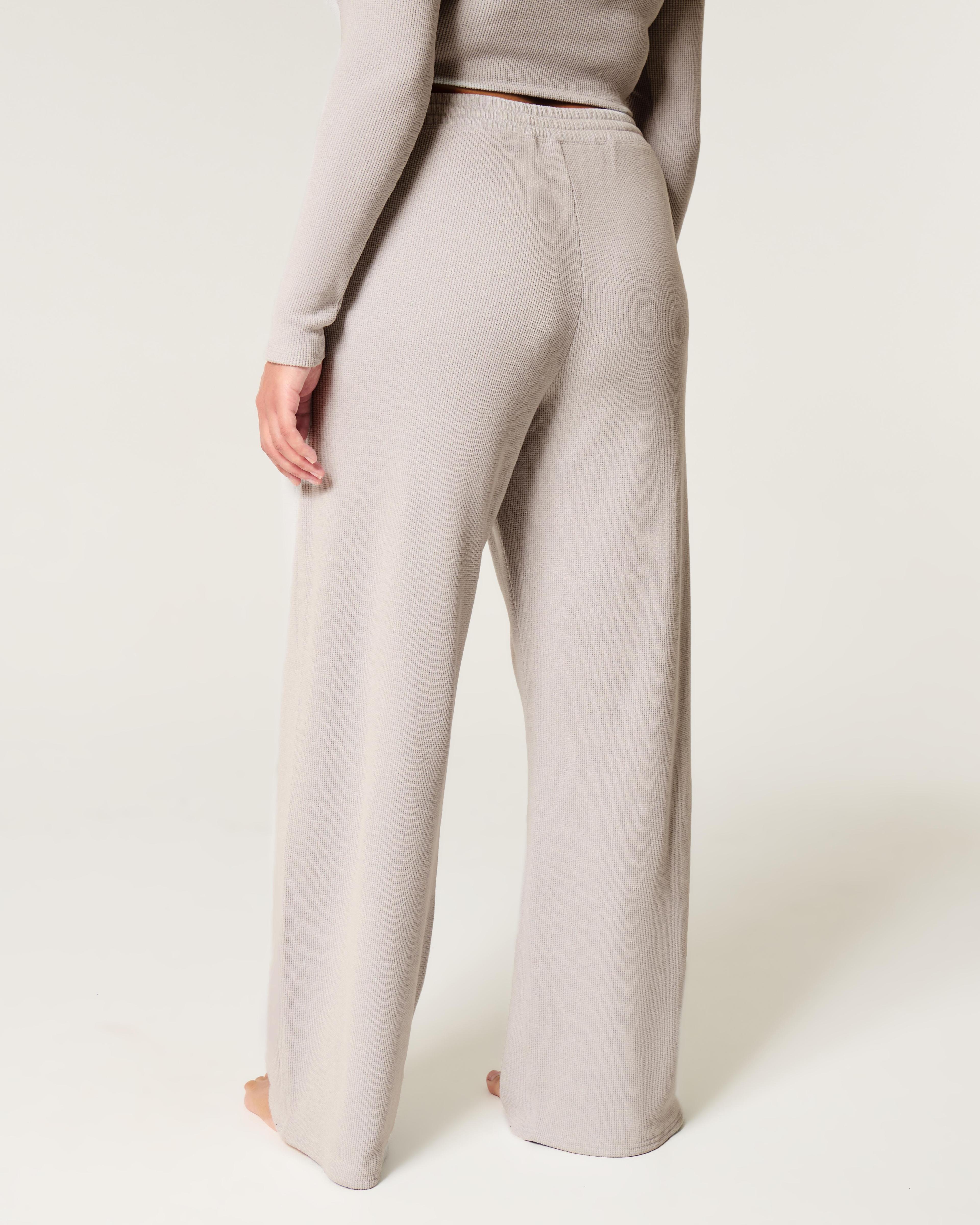 Gilly Hicks Waffle Straight Pants Product Image