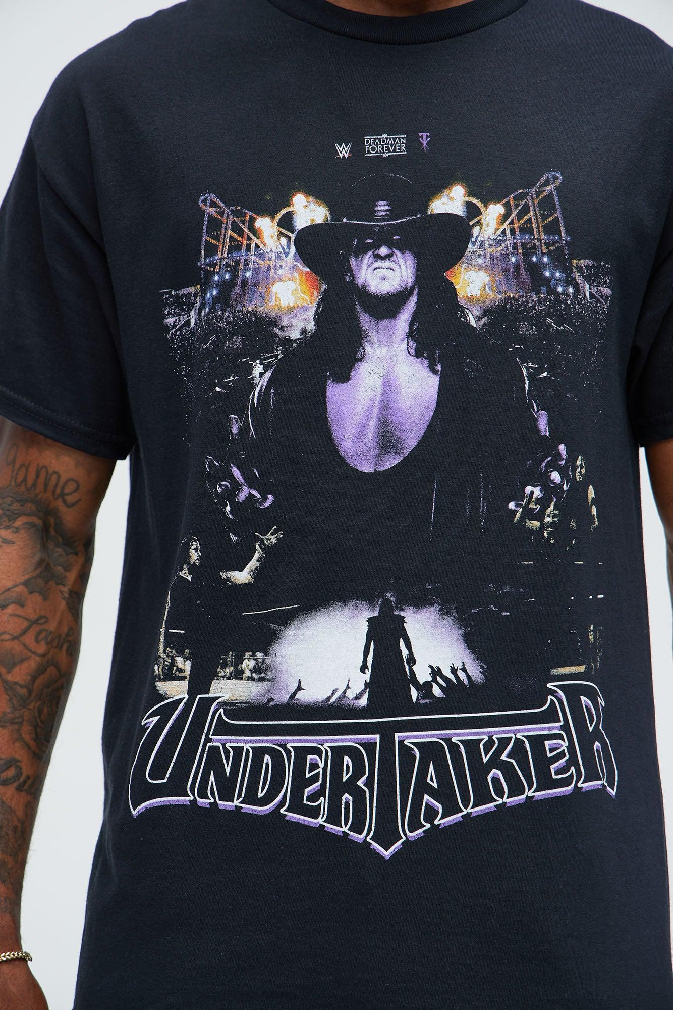 WWE Undertaker Deadman Forever Short Sleeve Tee - Black Product Image