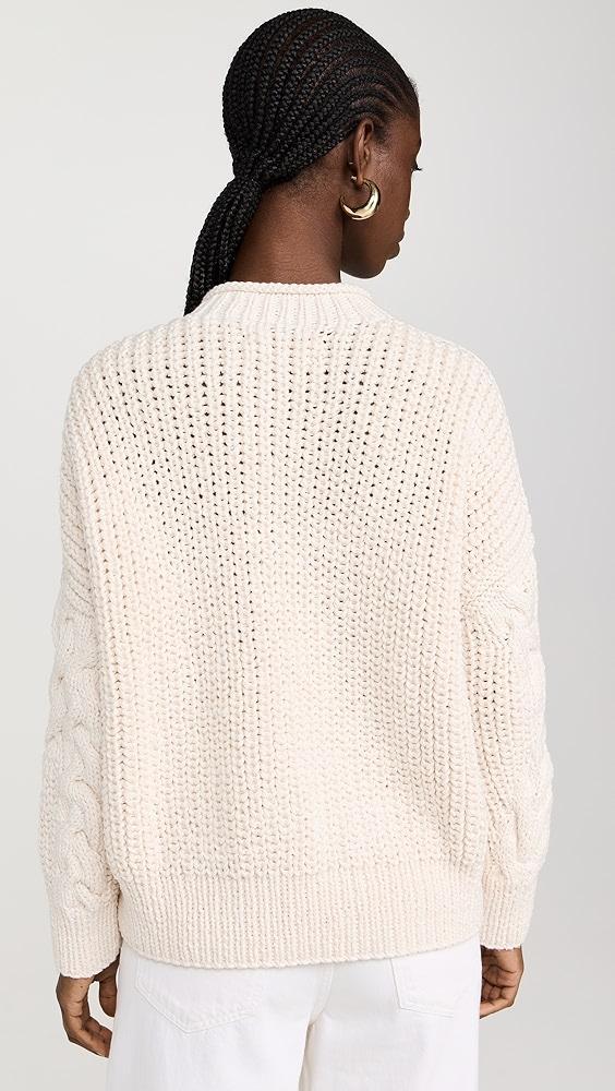 La Ligne Squiggle Cable Sweater | Shopbop Product Image