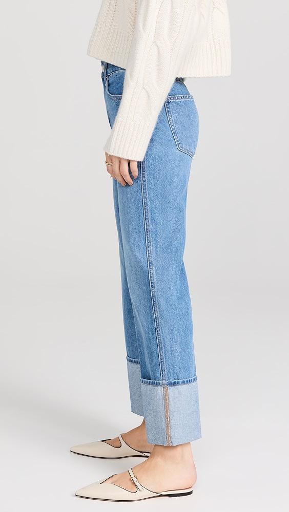 Veronica Beard Jean Dylan High Rise Straight Leg Jeans | Shopbop Product Image