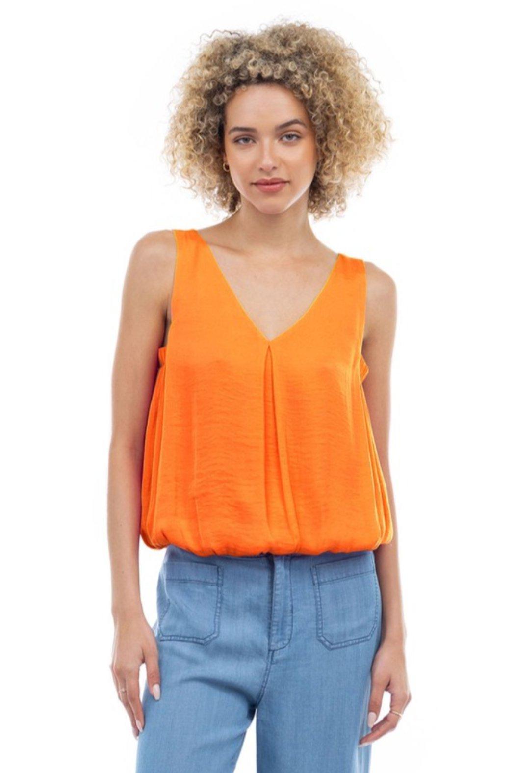 Sleeveless Bubble Top Product Image