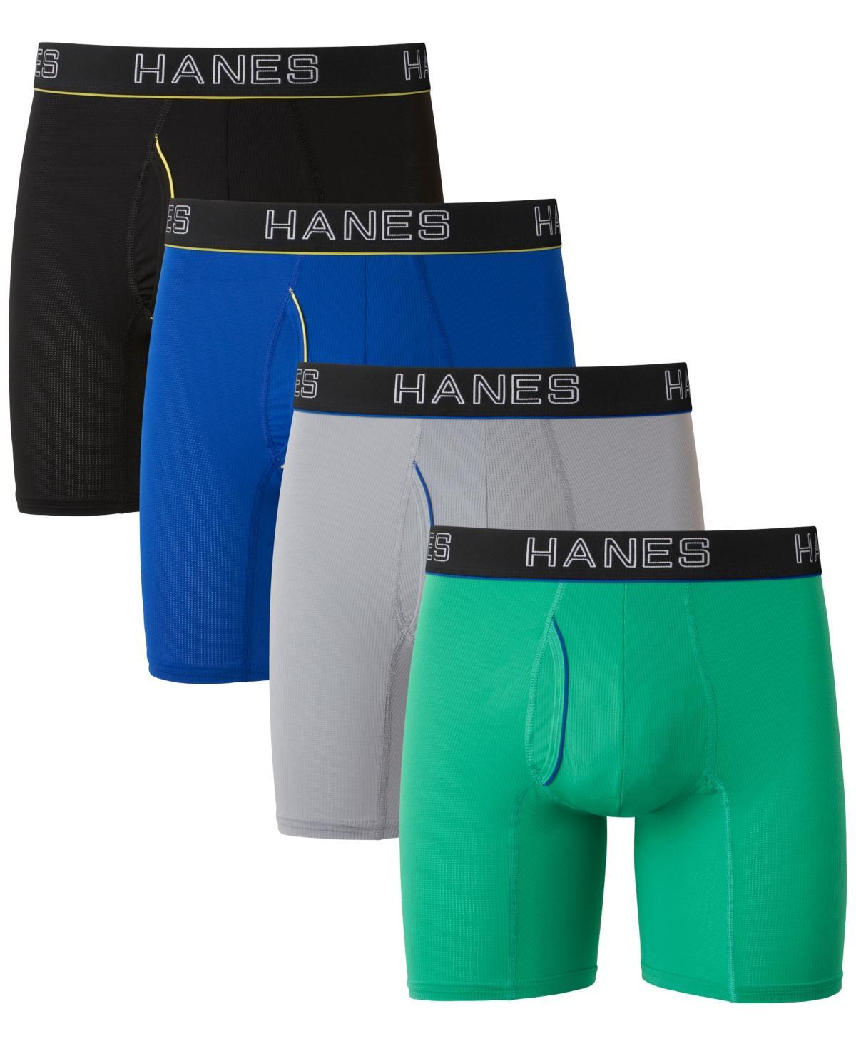 Mens Hanes Ultimate ComfortFlex Fit 4-pack Boxer Briefs Product Image