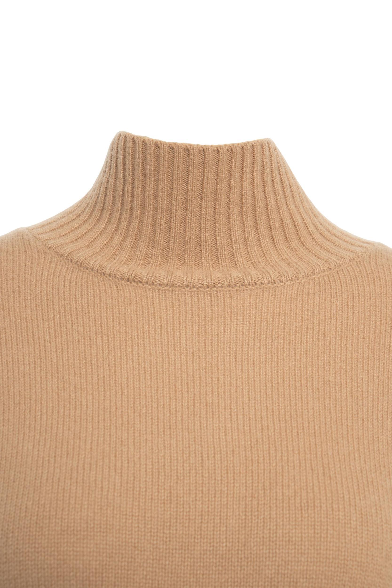 Cashmere mock neck sweater Product Image
