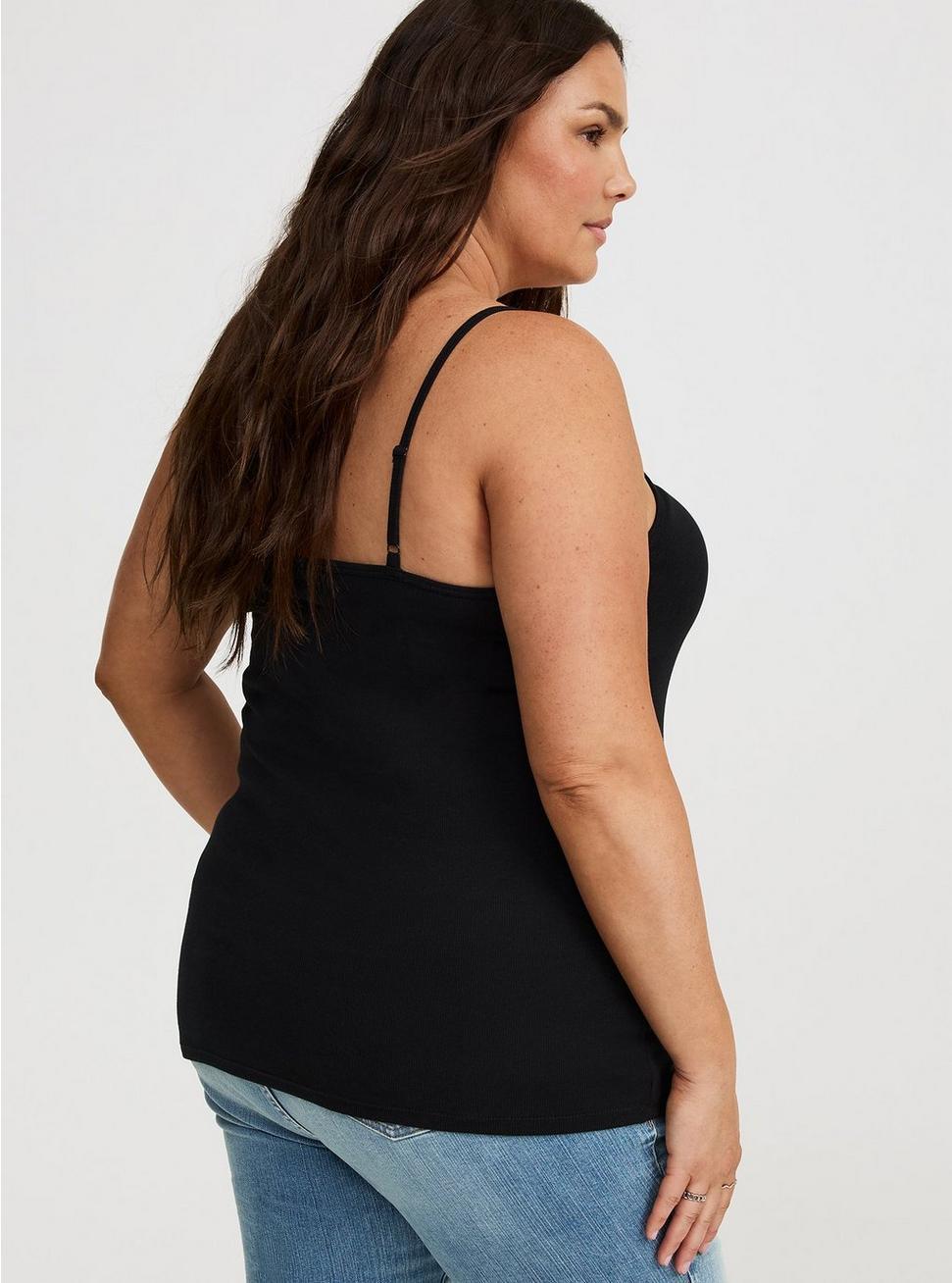 Lace Trim V-Neck Cami Product Image