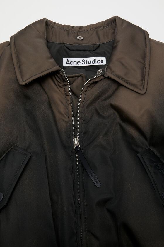 Bomber jacket furry collar Product Image