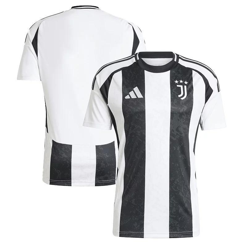 adidas Mens adidas Juventus 24/25 Home Short-Sleeve Jersey - Mens Black/White Product Image