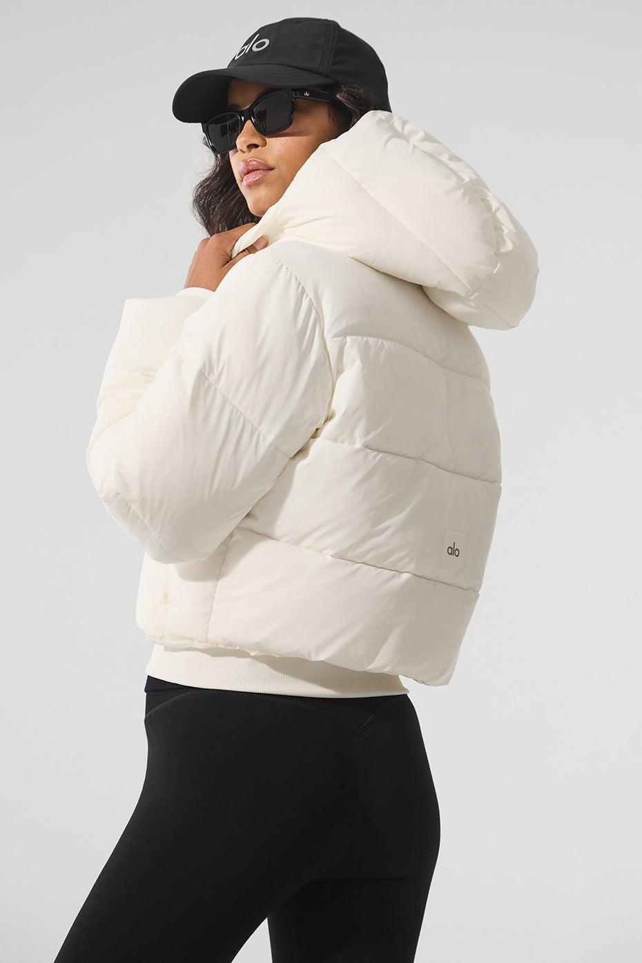 Foxy Puffer Jacket - Ivory Female Product Image