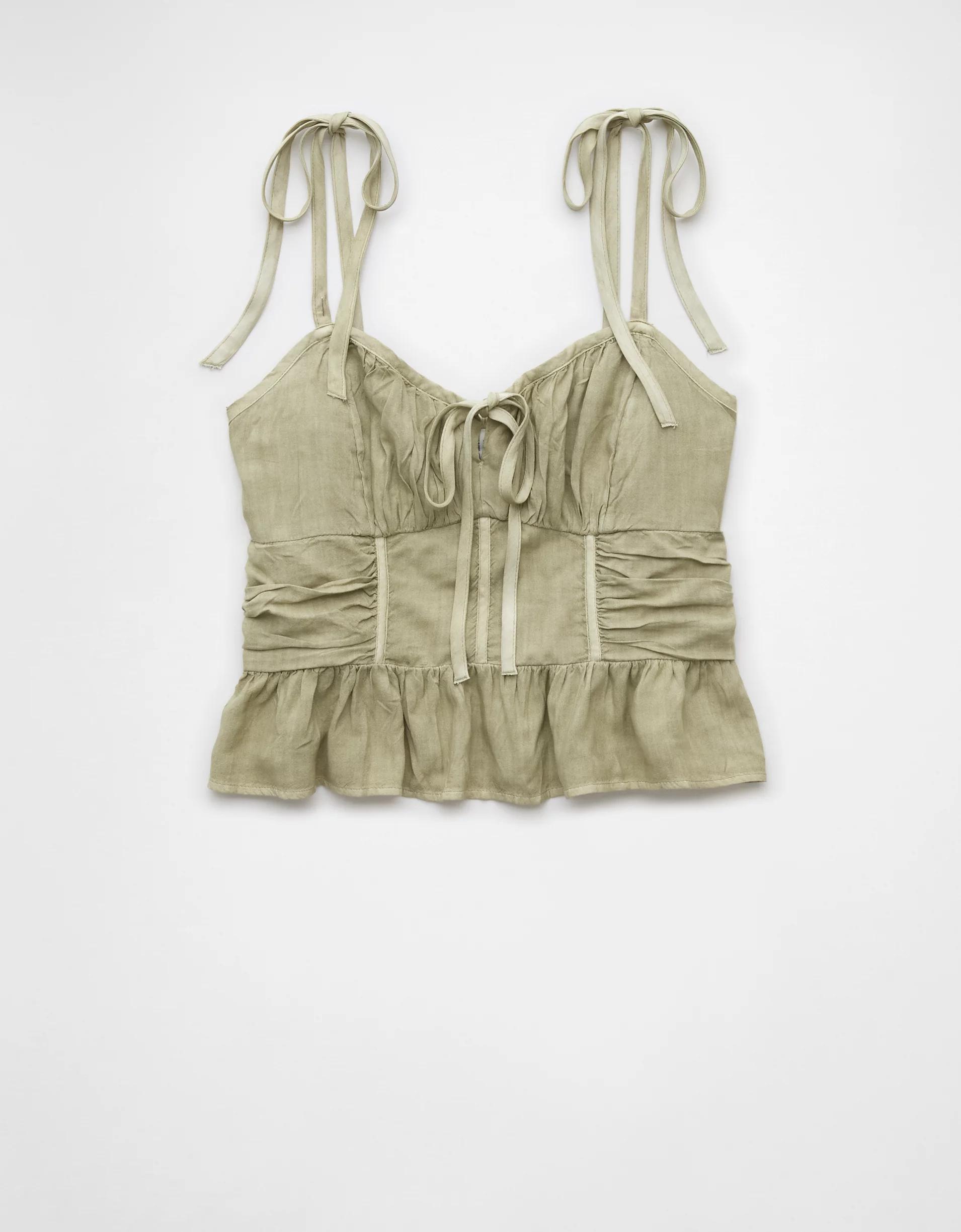 AE Corset Peplum Top Product Image