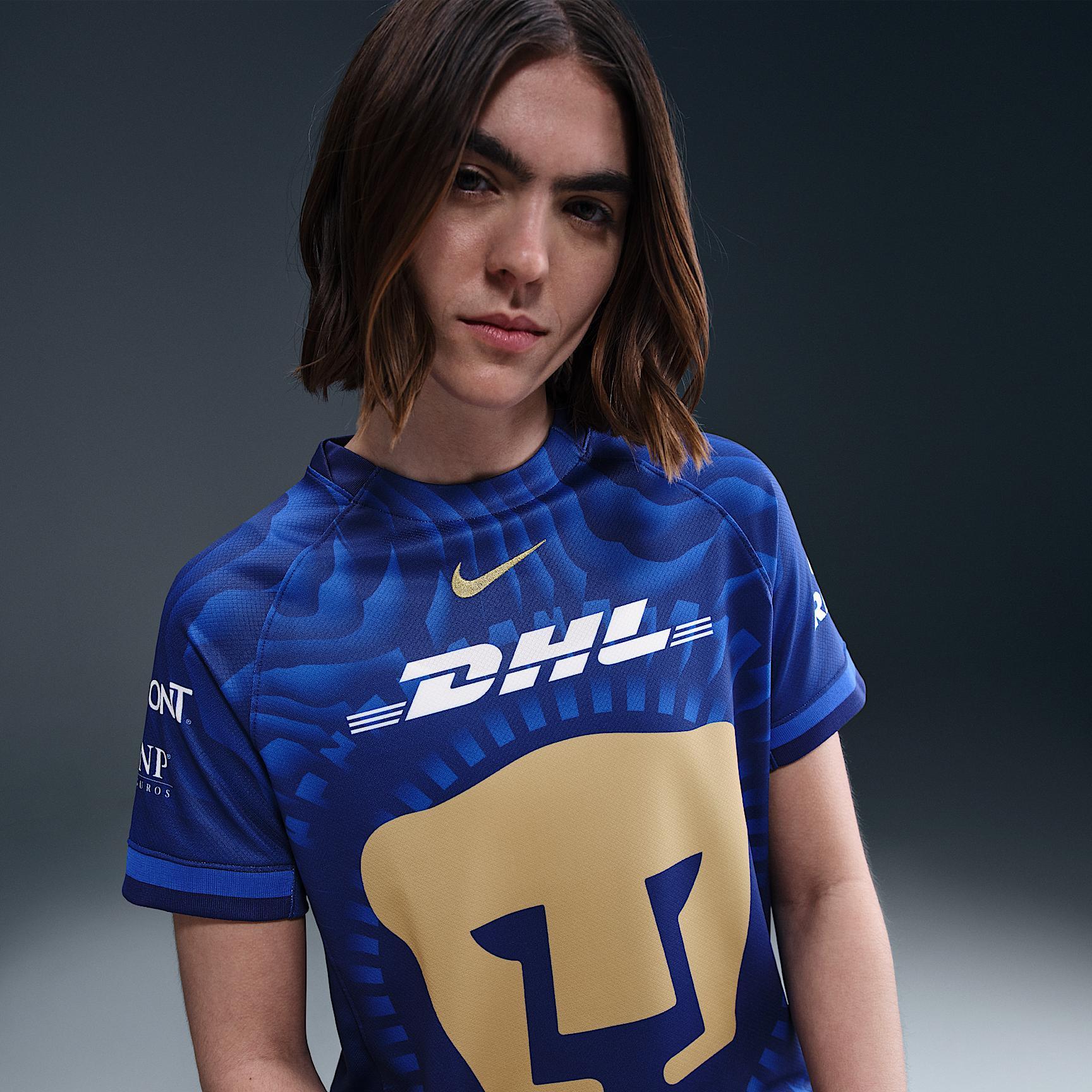Pumas UNAM 2025/26 Stadium Away Women's Nike Dri-FIT Soccer Replica Jersey Product Image