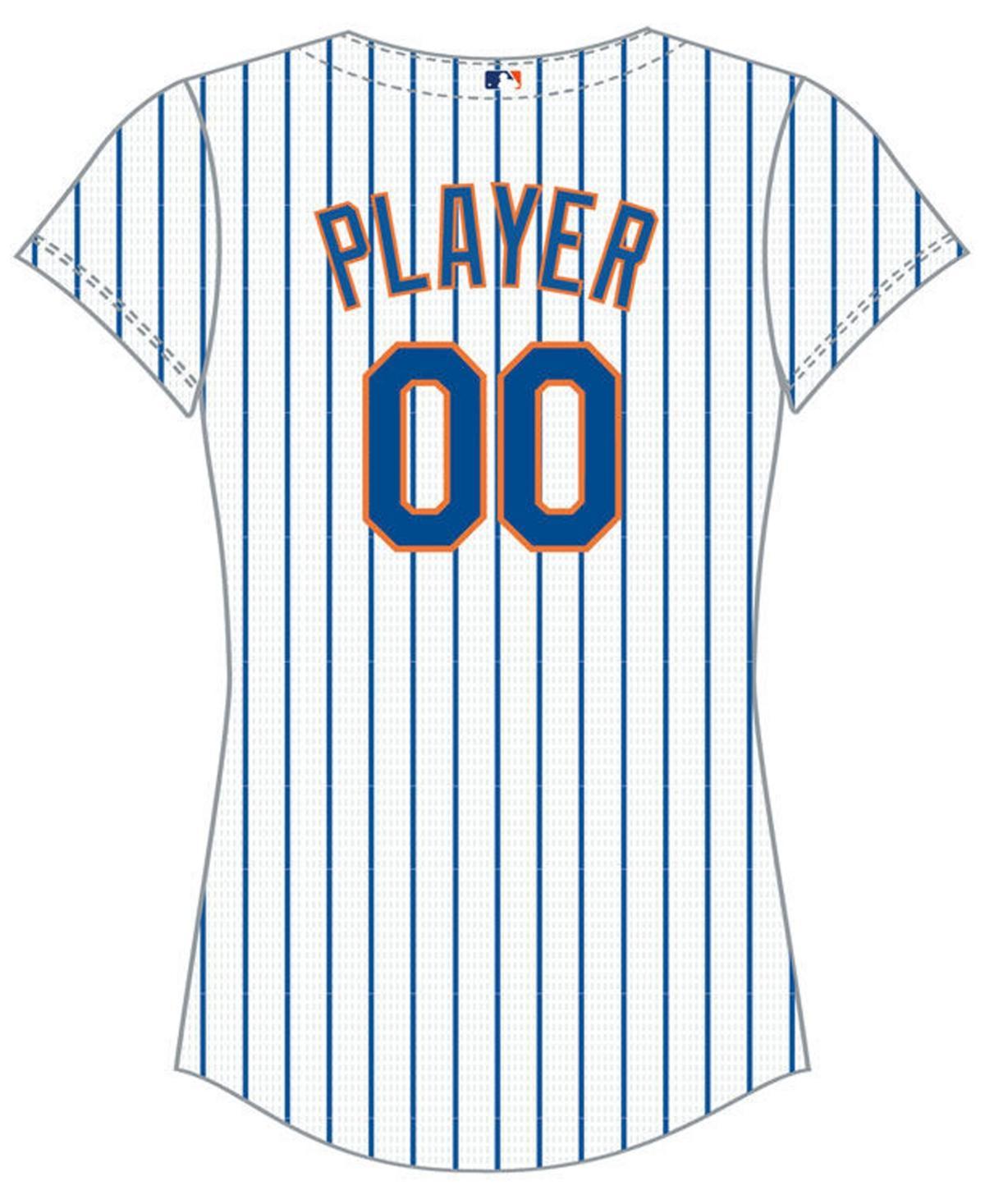 Nike Womens New York Mets Official Replica Jersey - White Product Image