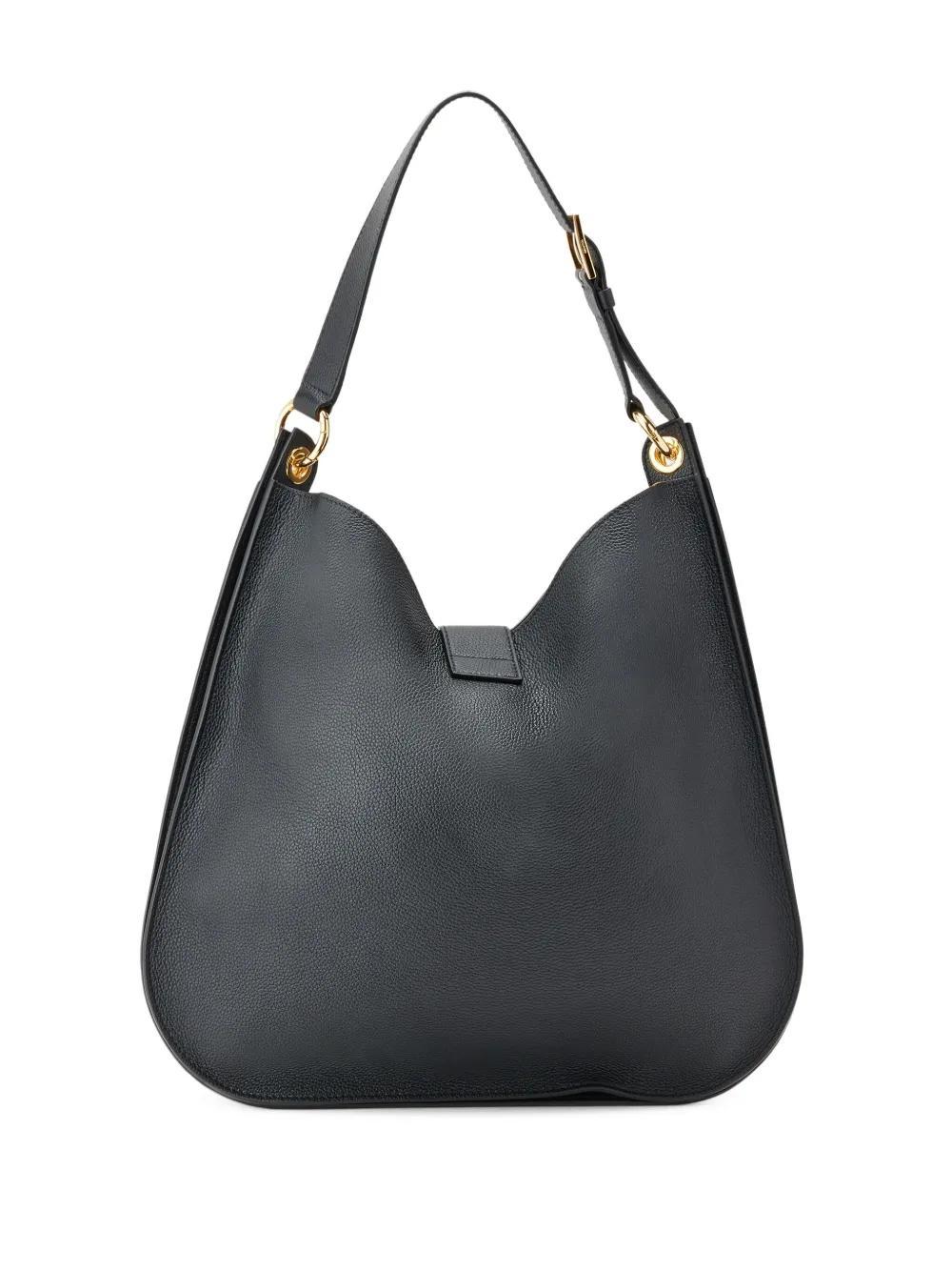 TOM FORD Large Tara Leather Crossbody Bag In Black Product Image