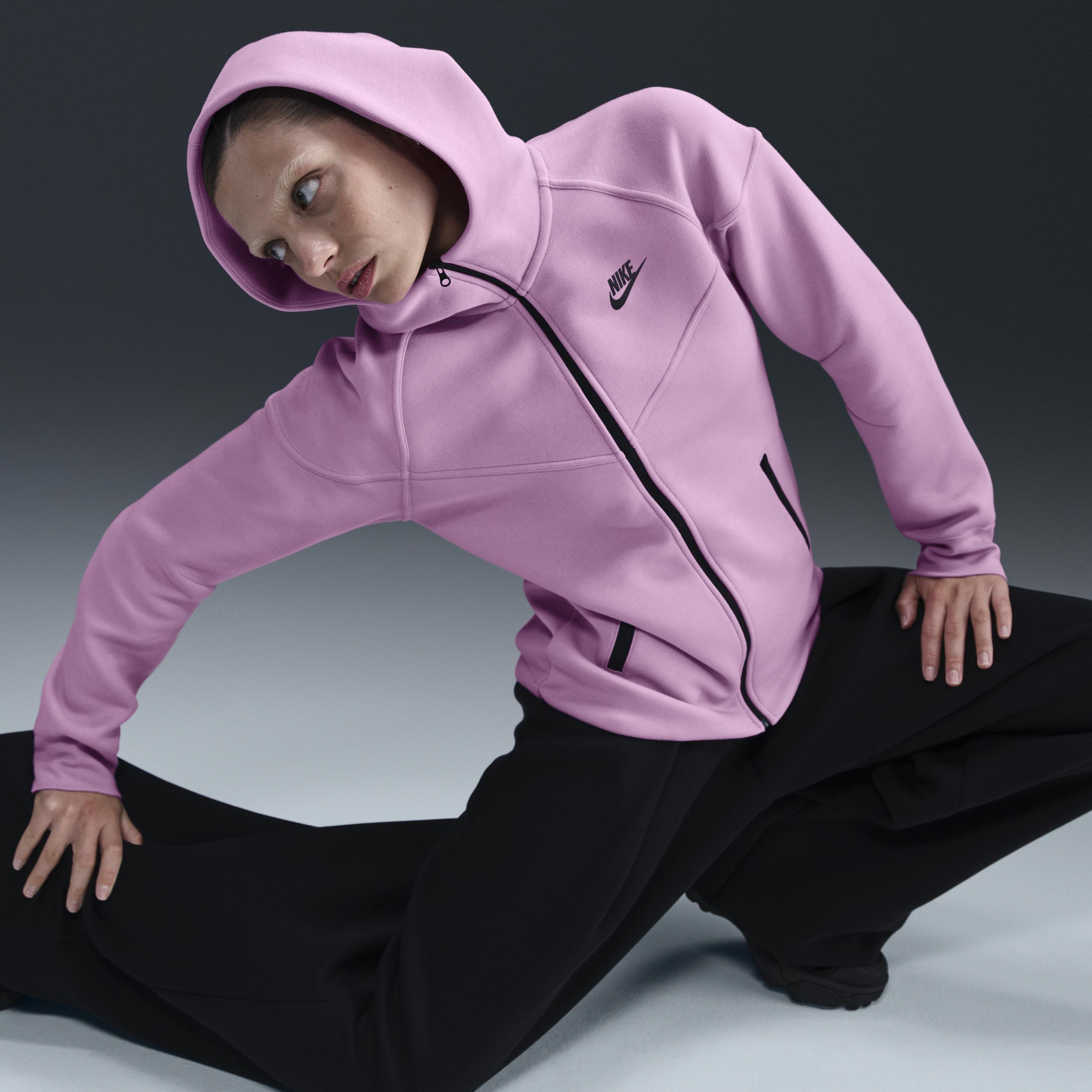 Womens Nike Sportswear Tech Fleece Windrunner Full-Zip Hoodie Product Image