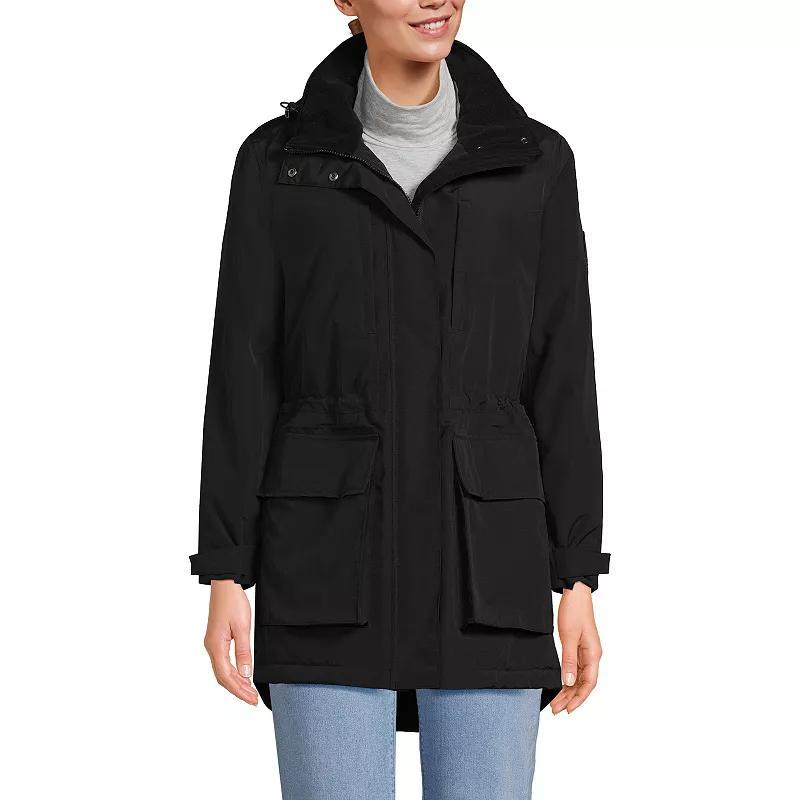 Petite Lands' End Squall Waterproof Insulated Parka, Women's,  Product Image
