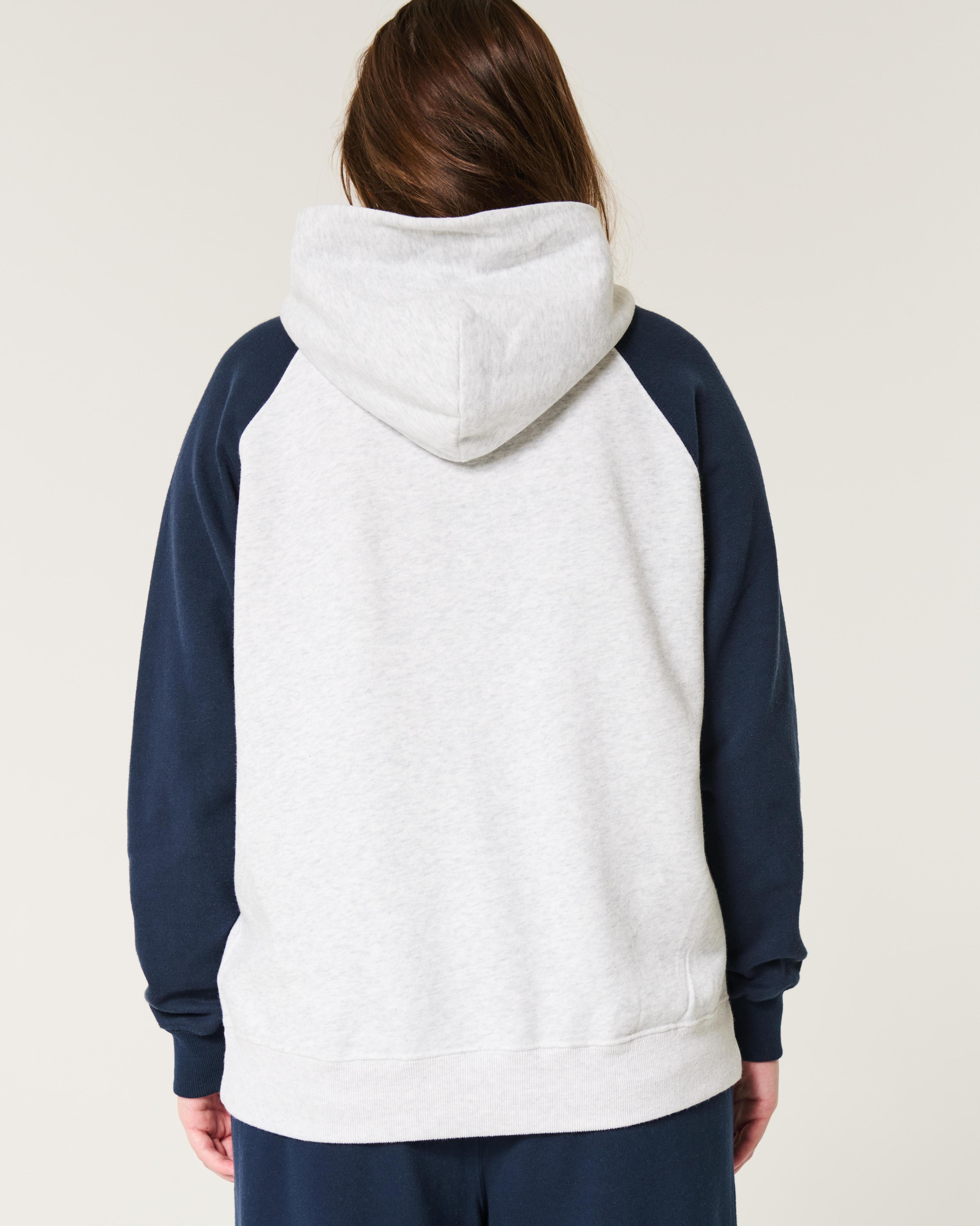 Oversized East Coast Graphic Hoodie Product Image