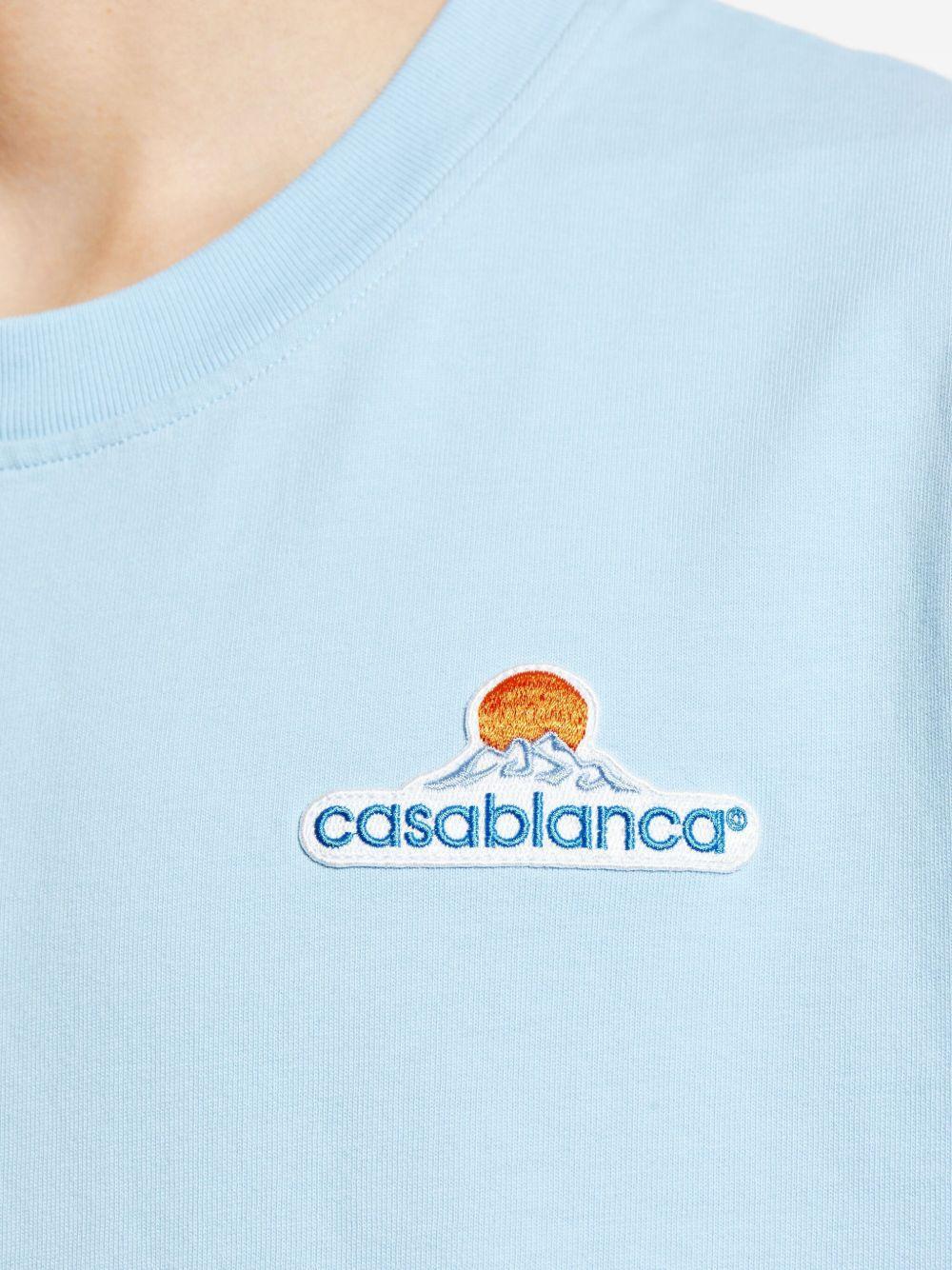 logo-embroidered t-shirt Product Image