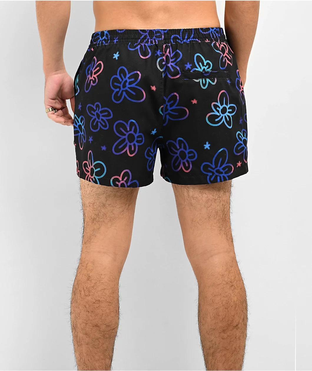 A-Lab Skippy Black Board Shorts Product Image