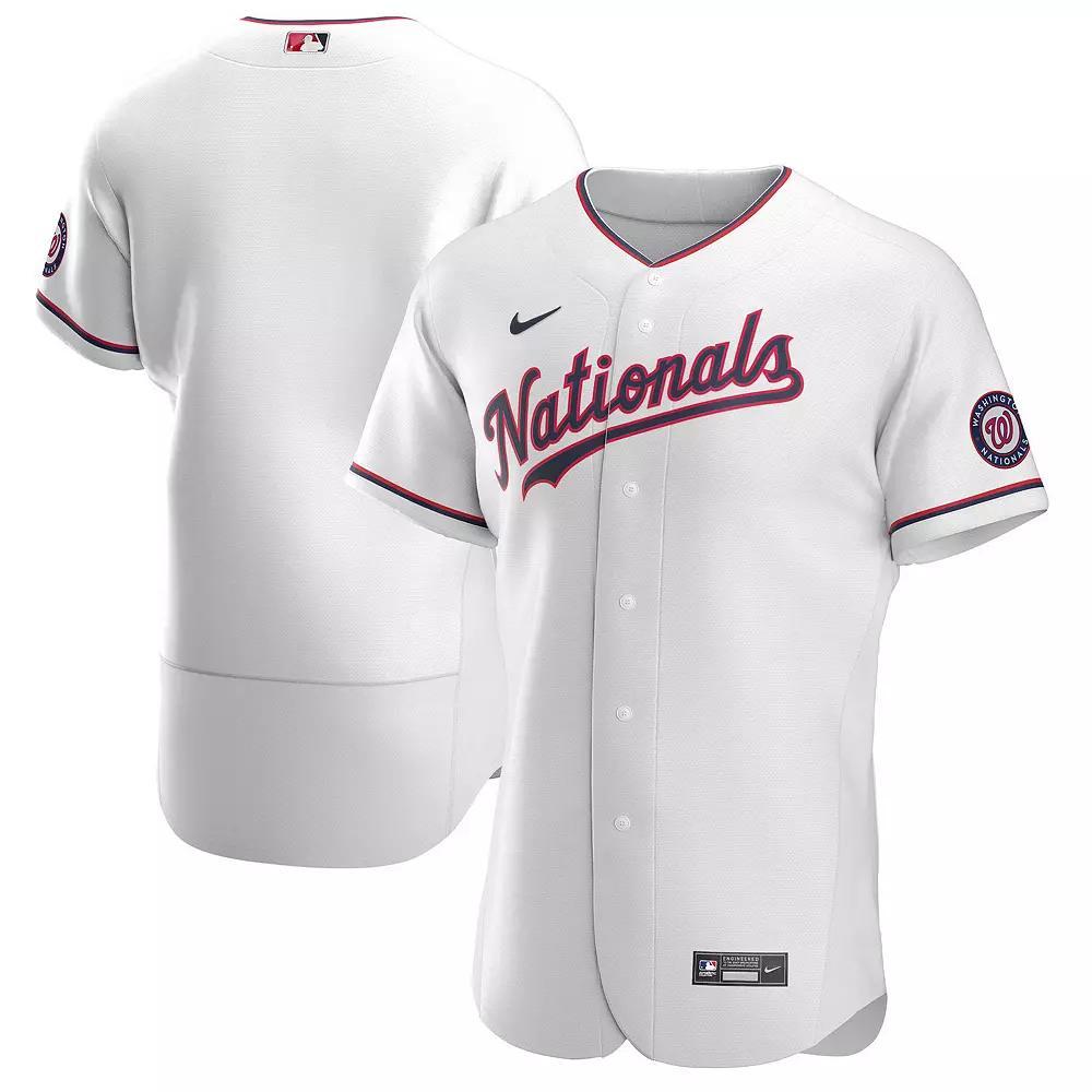 Men's Nike White Washington Nationals Alternate Authentic Team Jersey,  Product Image